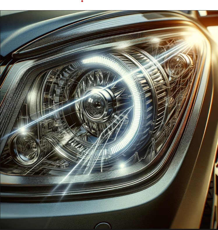 Utilisation de matériaux PC et PMMA/ASA dans l'éclairage automobile